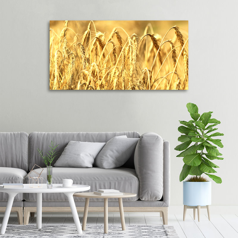 Grain - Wrapped Canvas Print
