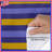 Blue Orange Stripes Duvet Covers-128741944