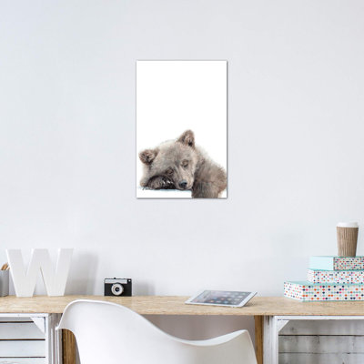 " Woodland Sleeping Bear Cub "