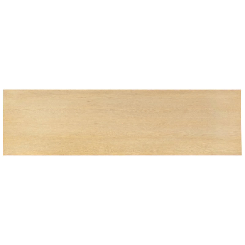 Deziree Wood 6 Drawer Dresser, Natural