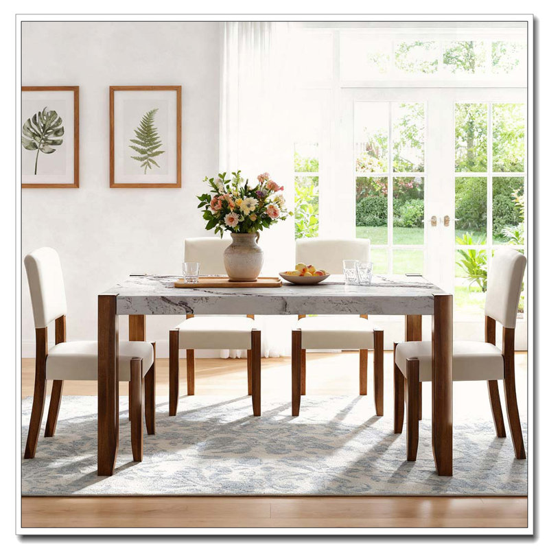 46.5" Modern Dining Table