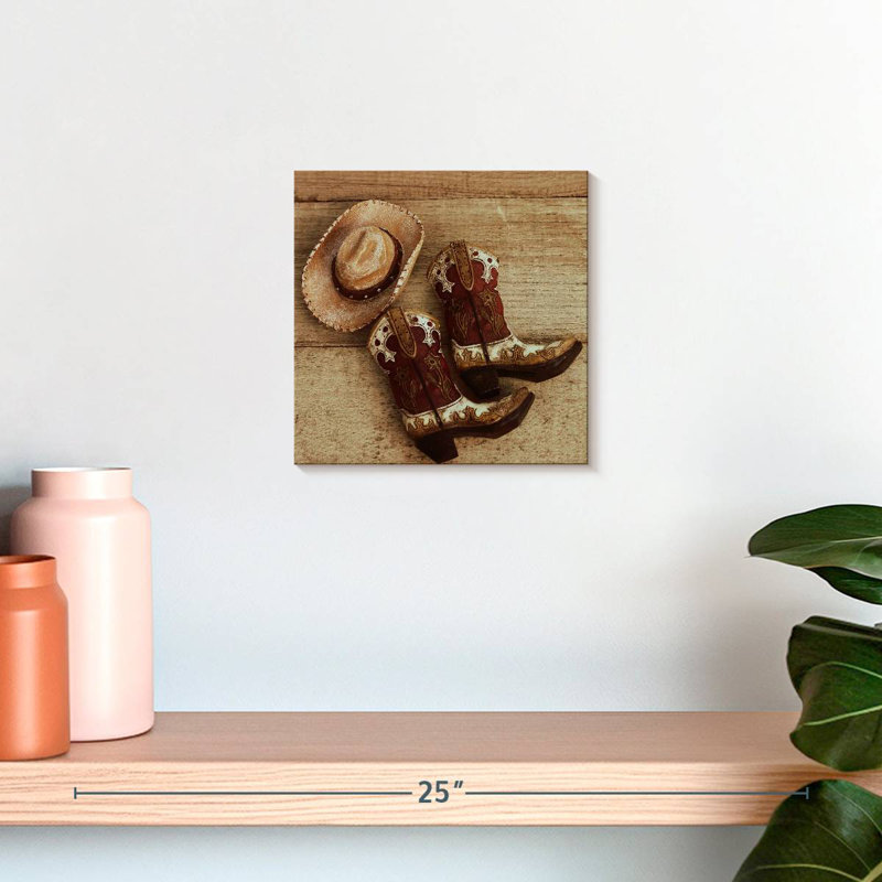 Lelar Cowboy Style, 10" H x 10" W