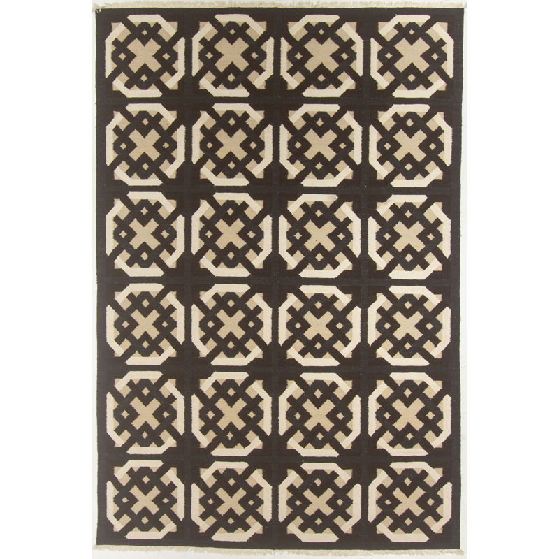 Flatweave Geometric Rug