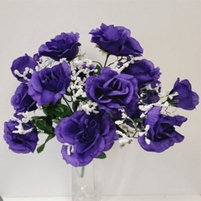 Fabric Rose Arrangement