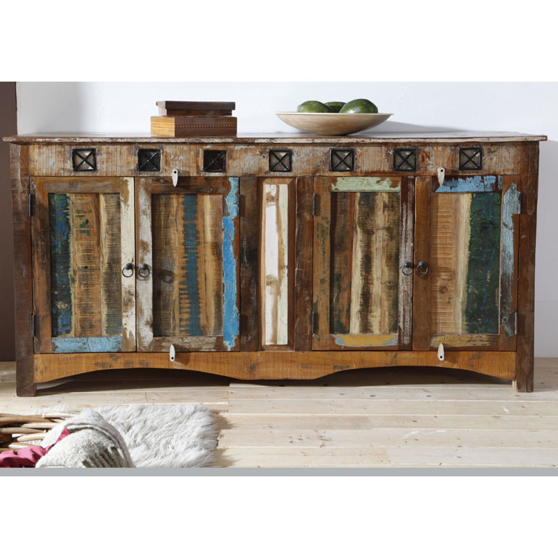 Nature Of Spirit Solid Wood 178cm W Chest of Drawers