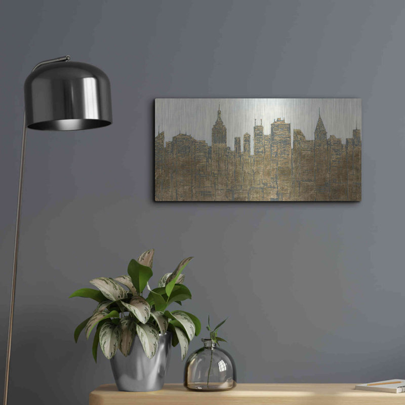 «Lavish Skyline» par James Wiens, H 12 po x l 24 po