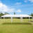30 FT. X 10 FT. Rectangular White Party Canopy-92284727