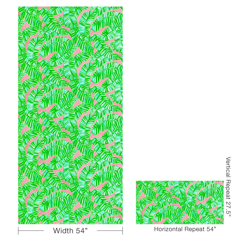 Lilly Pulitzer Go Bananas, Pink/Green