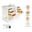 Ensemble de meuble-lavabo simple 55 po Alemanno avec plateau rectangulaire en marbre de Carrare italien de 0,75 po-238165874-227282153-227282154