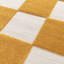 Philo Chequered Machine Woven Relief Indoor Outdoor Yellow Area Rug-369344609