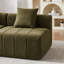 Canapé modulaire en chenille avec 2 coussins, canapé modulaire symétrique pour la chambre à coucher, le salon, le bureau pour les loisirs ou la sieste, la salle de lecture et le hall d'entrée-1223007718-1223007719-1223007736