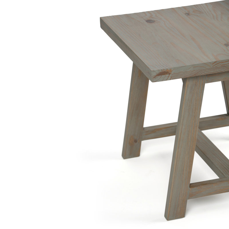 Modern - End Table - Distressed Grey