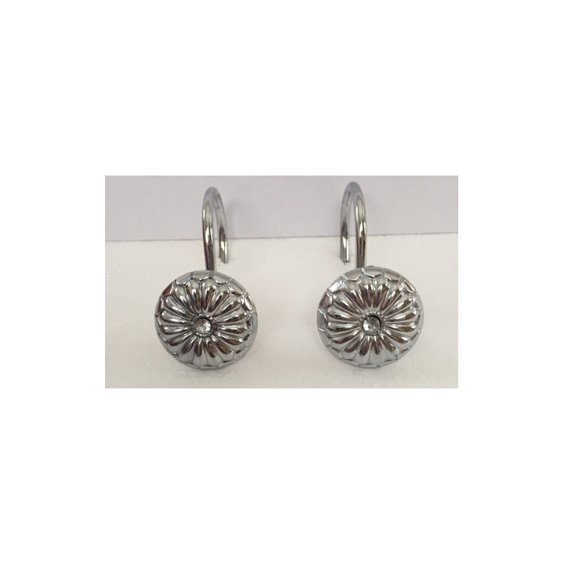 Metal Shower Accessory, Flower Chrome