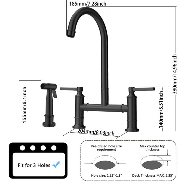 Dimensions du produit