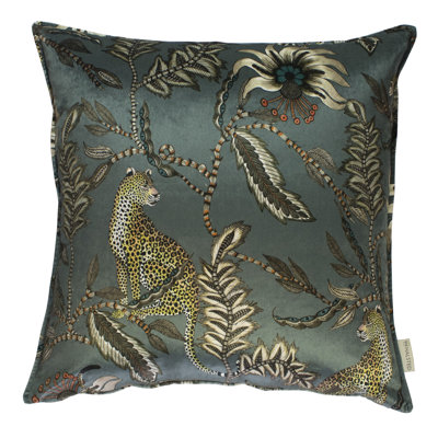 Ardmore 'Monkey Bean' Velvet Pillow