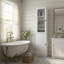 Armoire de rangement blanche Joshula