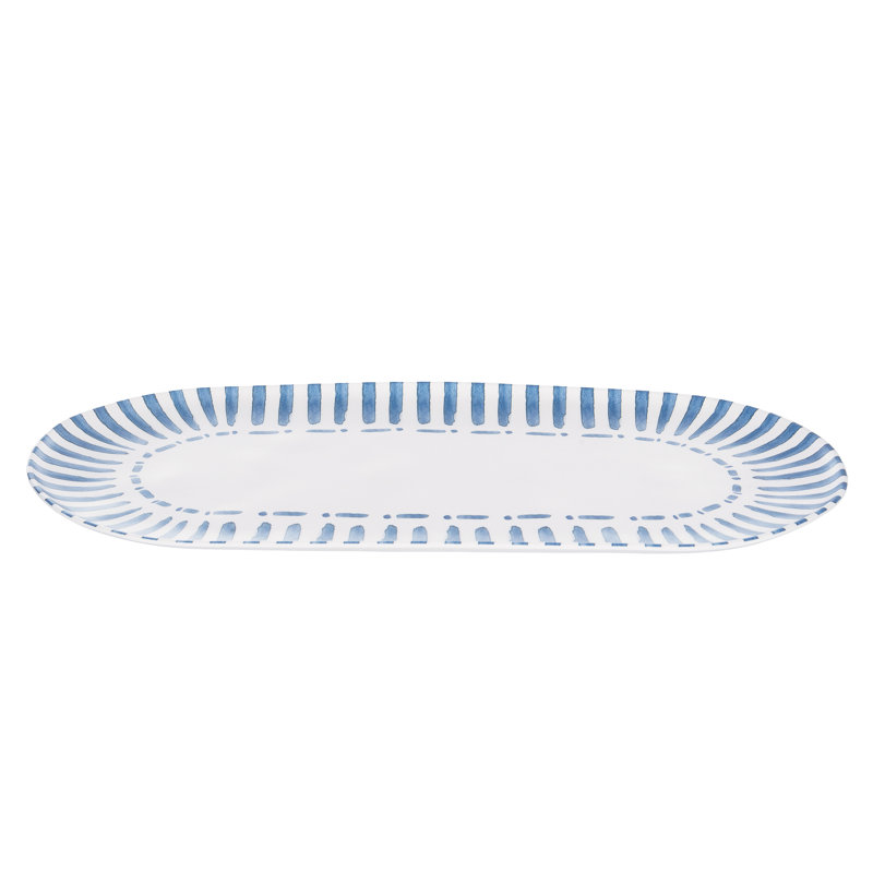 Maren Melamine Oval Serving Platter