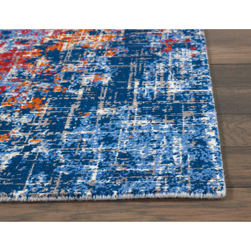 Tapis bleu Cannes, Rectangle 2 pi 3 po x 3 pi