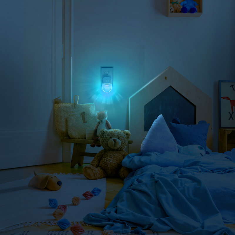 Veilleuse DEL à intensité variable avec mode RVB, appliques murales de table de chevet 3000K