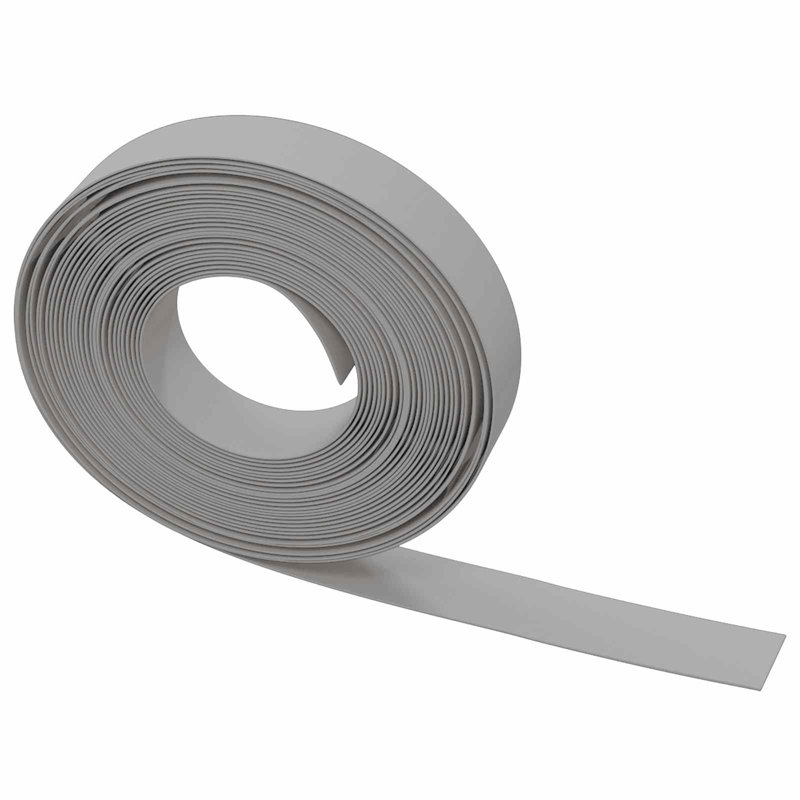 2500 cm W Lawn Edging Fencing, Grey, 10cm H x 2500cm W