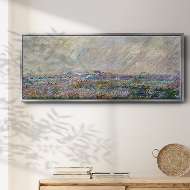 The Rain, 1886- Framed Canvas