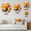 Horloge murale en métal-93396634