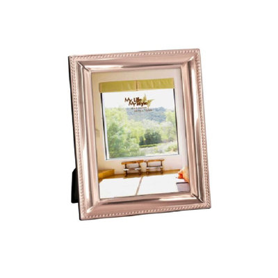 Alexandria Copper Metal Gilded Picture Frame