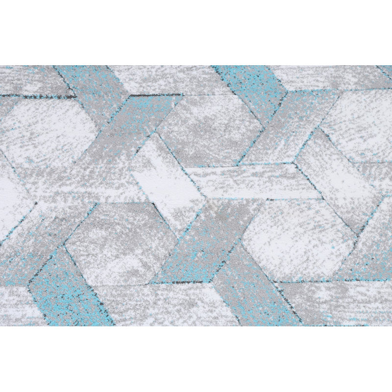 Tapis oriental transitionnel Trellis 5X8, Rectangle 7 pi 10 po x 9 pi 10 po