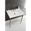 Base de bain de salle de bain simple à fixation murale 28" seulement meuble-lavabo Edwardian-49495457