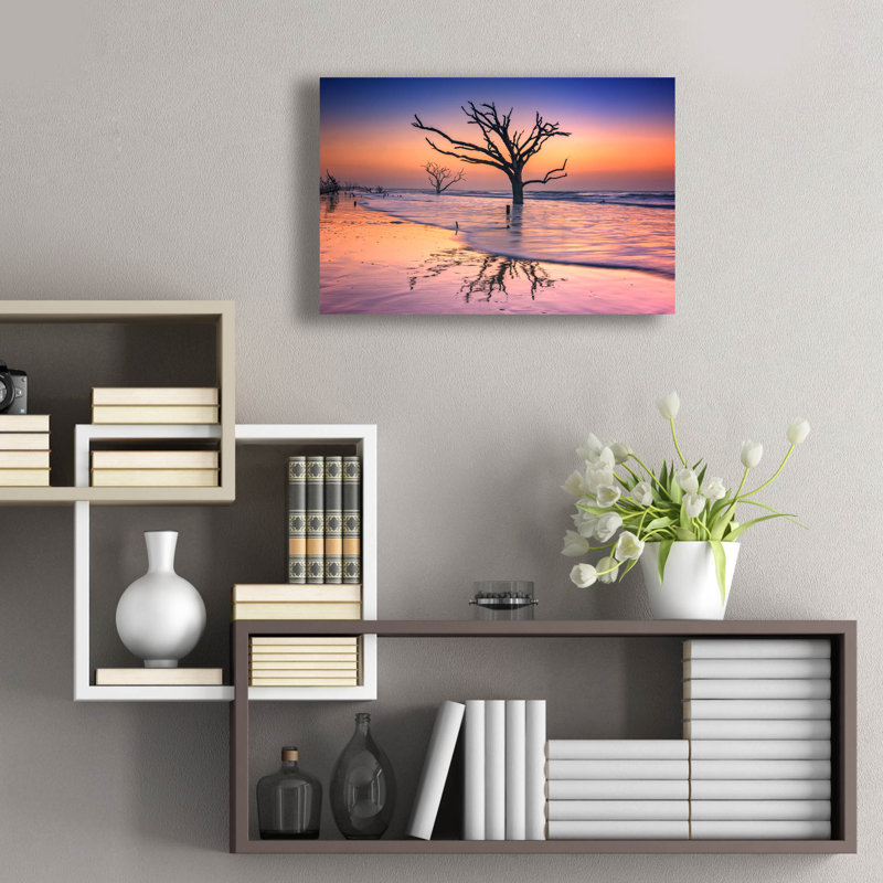 «Reflections Erased» par Rick Berk, art mural en verre acrylique, H 16 po x l 24 po x P 0,2 po