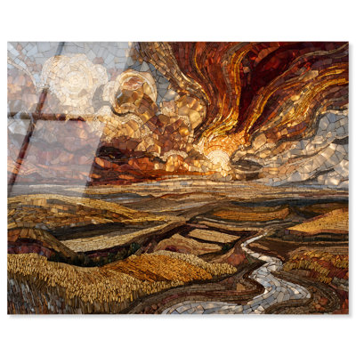 Amber Flux II Acrylic Print Whimsical Decor by Art Remedy, Ready to Hang, 20 x 16