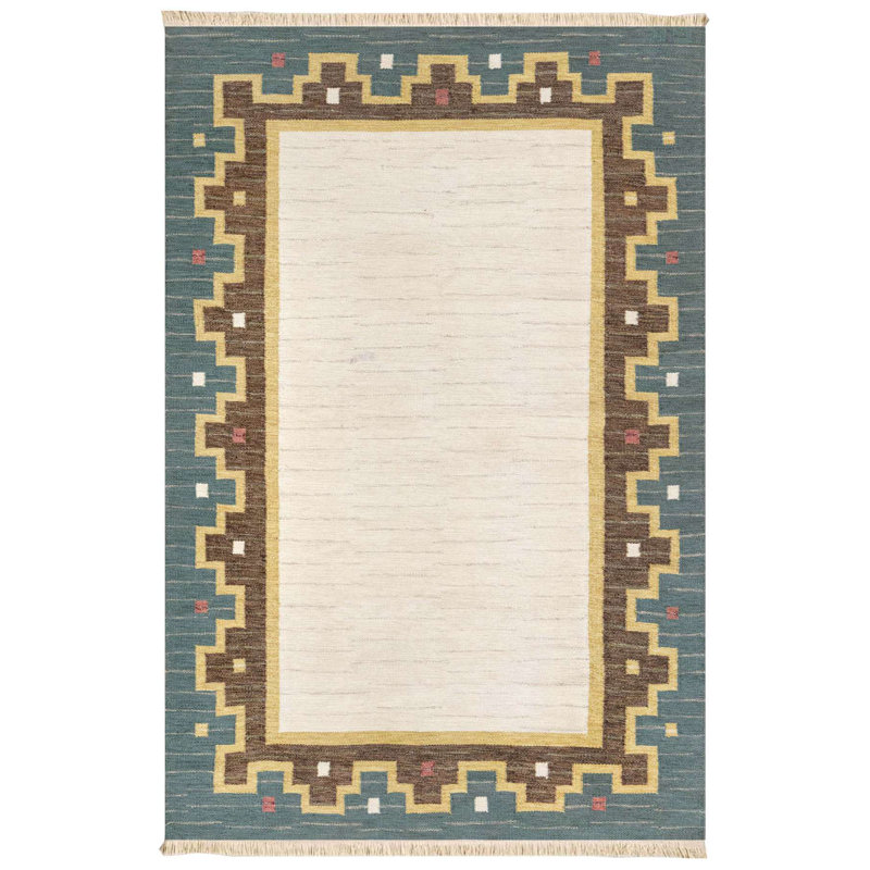 🏞️ Southwestern Border Neutral Area Rug