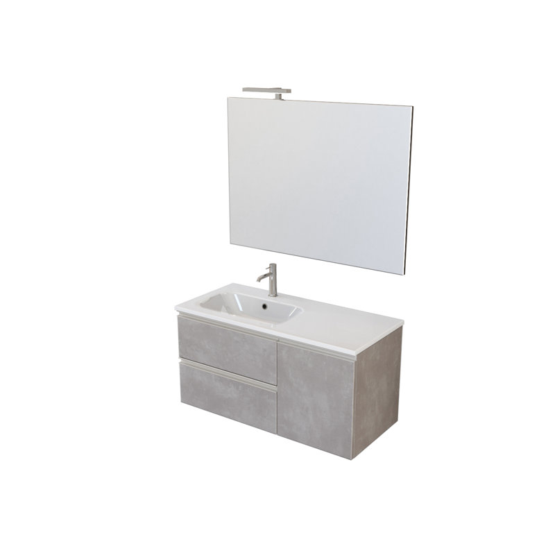 Calvert Single Vanity, Grey
