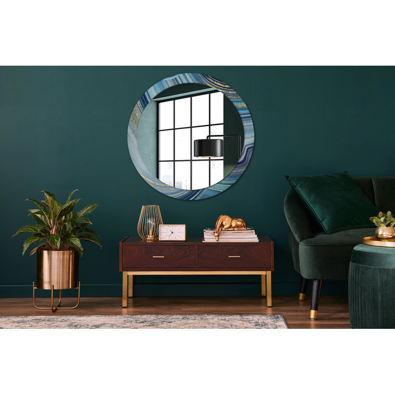 Huldar Glass Flat Wall Mirror