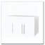 Organisateur de rangement mural empilable