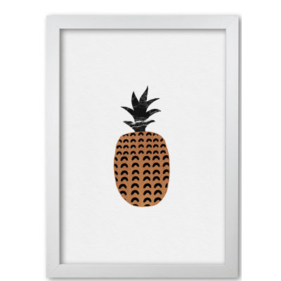 Pineapple Fruit Illustration - Print