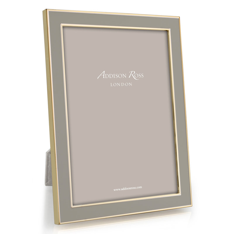 8x10 15mm Taupe & Gold