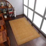 Tapis doré en coton noué à la main Manns