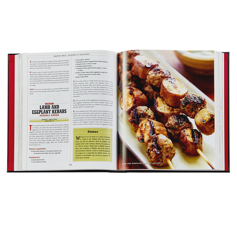 The Barbecue Bible Leather Bound Book