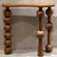 Console en bois massif brun noisette-133963335