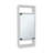 Uros Wall-Mounted Mirror Medicine Cabinet With One Door And Interior Storage Shelves, White