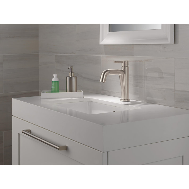 Nicoli Pull-Down Single Hole Bathroom Faucet,  Pull Out Sprayer Bathroom Sink Faucet, Stainless
