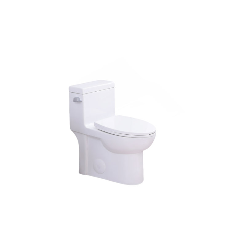 Toilette allongée une pièce 1,28 GPF Tornado Flush