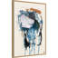 «Twin Abstract No. 1» par Dan Hobjour, reproduction d'art sur toile encadrée