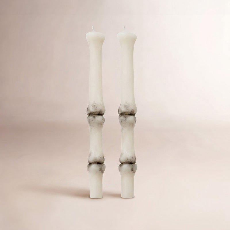 Bone-Inspired Taper Candles