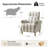 Adamsville Stripped Manual Recliner with Solid Wood Arms for Elderly-2098735814