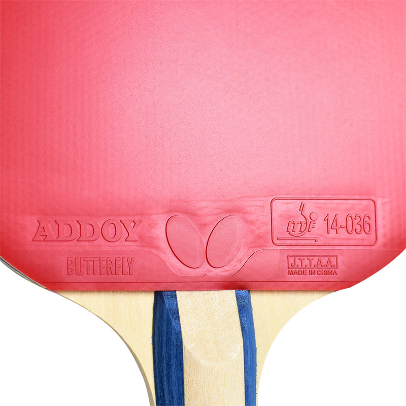 Butterfly Lin Yun-Ju 2 Shakehand Table Tennis Racket - Maximum Control For Novice Players - Lin Yun-Ju Series - Recommended For Beginning Level Players - International Table Tennis Federation Approved