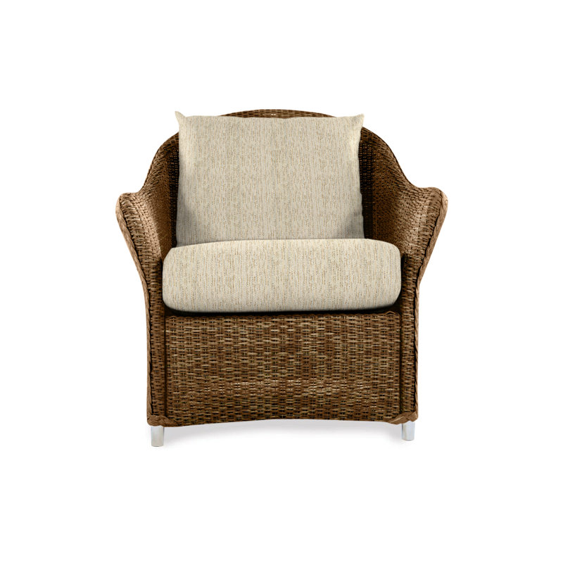 Weekend Retreat Outdoor Lounge Chair, Charlotte Sparrow, Hickory