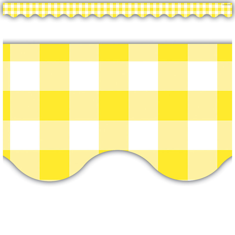 Bordure festonnée de l'enseignant