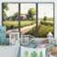 «Beautiful Barn In Spring IV», reproduction sur toile 3 pièces-803394401-803394402